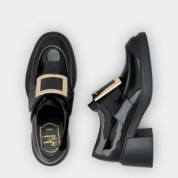 Roger Vivier Loafers in patent leather size 37 - Picture 12 of 14